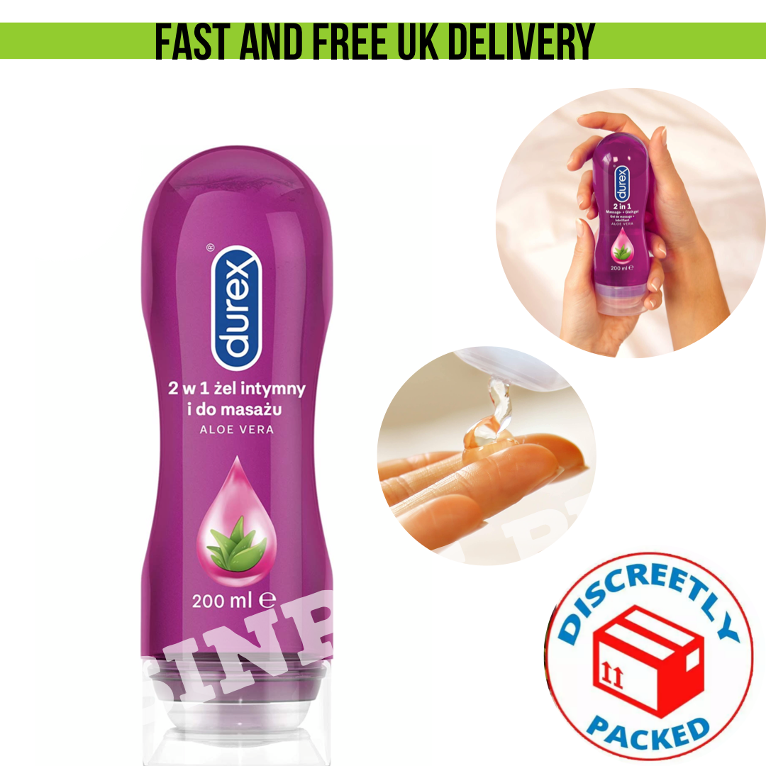 Durex Play 2in1 Massage Lotion Lubricant Oil Gel Aloe Vera Enhance Sex – LP  Buys Ltd