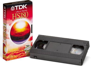 TDK Hs 3hr Video Tape